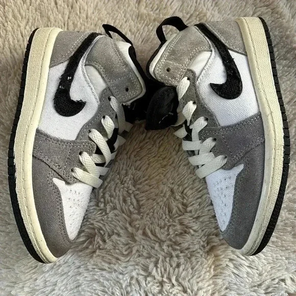 KIDS ! NIKE Jordan Baby Mid SE Craft (Infant/Toddler size 11 ( no insole) - Picture 8 of 9